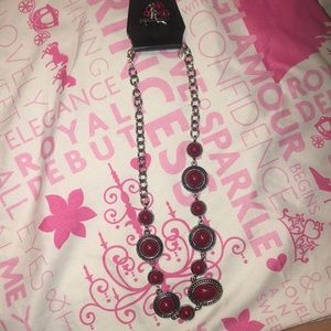 Necklace with earrings
